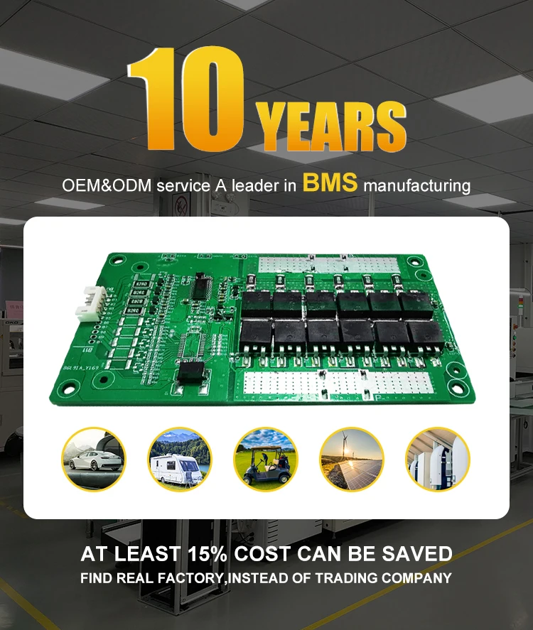 Battery Management System BMS 18650 Battery BMS For Tower Communication Energy Storage 4s Lifepo4 BMS