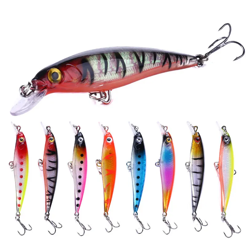  HENGJIA 8 Pieces Mini Fishing Lures Fishing Hard