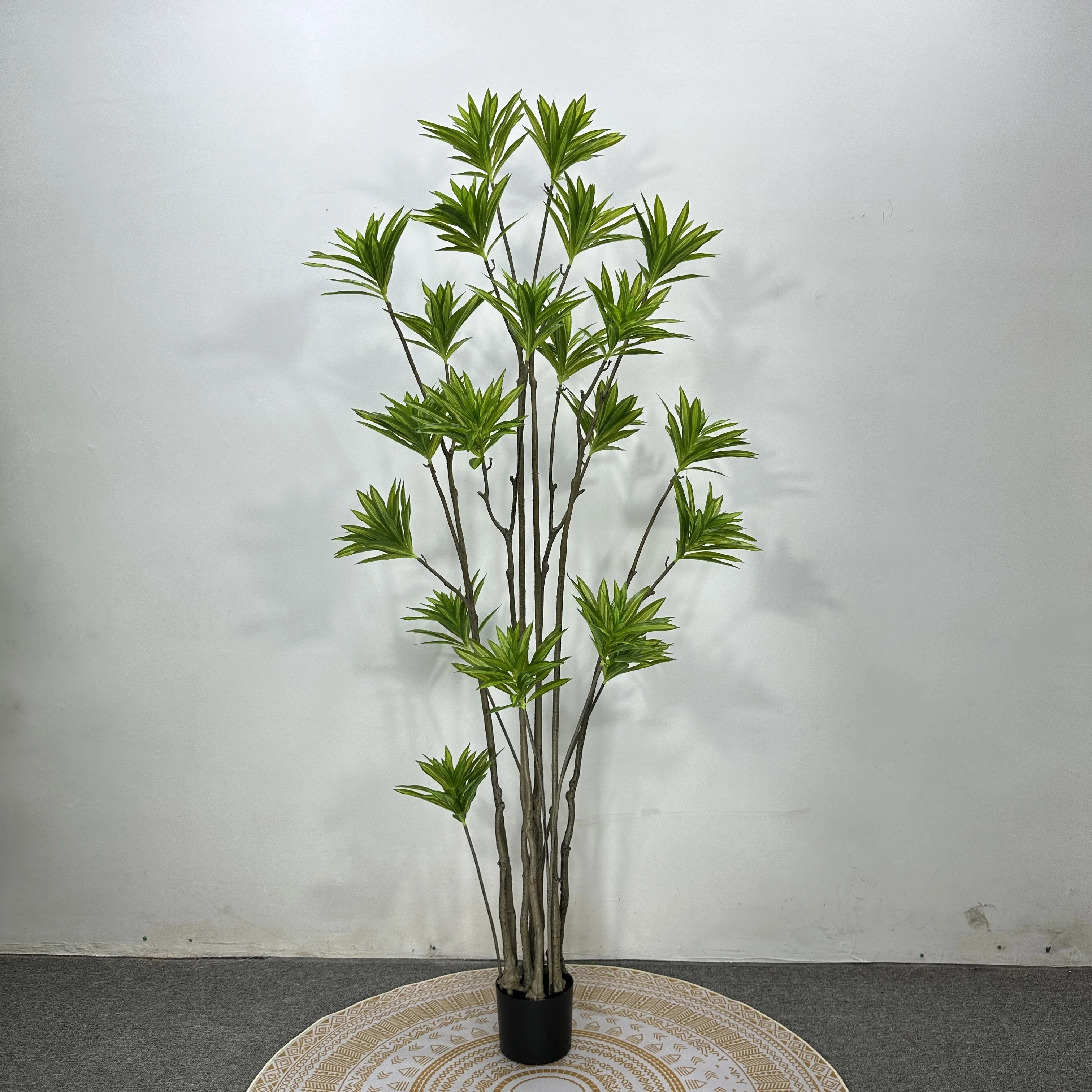 Simulation Pflanze Lily Bambus Innendekoration Bltter Wohnzimmer Kleber  Brasilien Holz Tropical Simulation Lily Bambus Grohandel