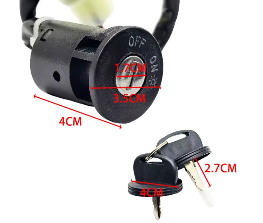 Amazon Hot Modified DMS-CG50 Light Positive Electric Door Lock and Key for Motorcycles Cross-Border Central Locking System