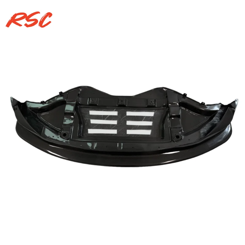 GT4 Style Dry Carbon Fiber Front Lip For BMW G80 M3 G82 M4 Carbon Fiber Front Bumper Splitter