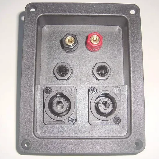Push Type Speaker Terminal Binding Post Box