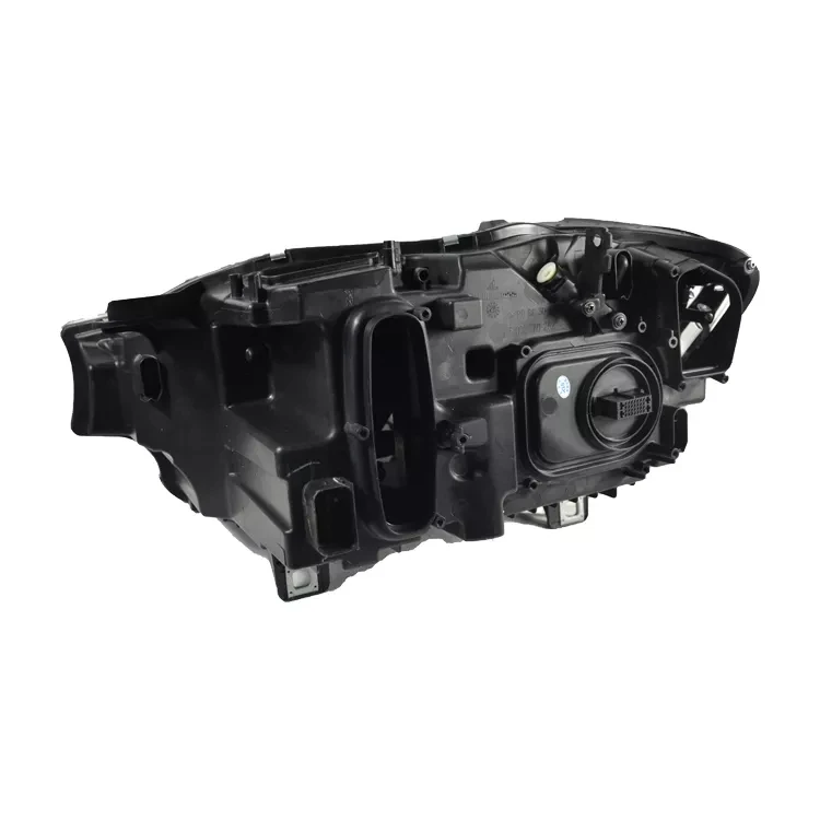 Sourcil De Phare 2 Pièces Phare Avant Sourcil Brillant Noir Décoration