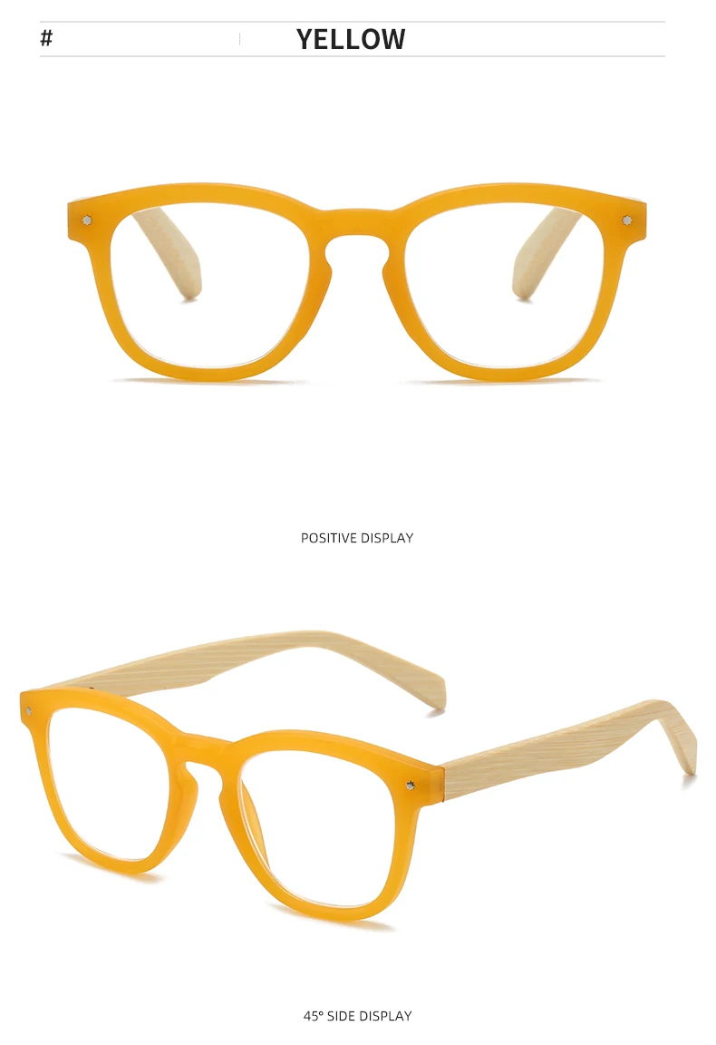 Hs3341 Pc Round Frame Presbyopia Minus 250 Supplier Wholesale Glasses Women Corrective