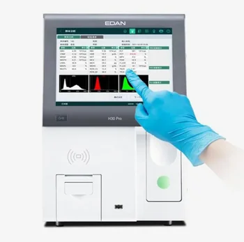 Edan H30PRO Auto Hematology Analyzer 3 & 5 Part Blood Analysis System with VET H60/H60S for Clinical Use