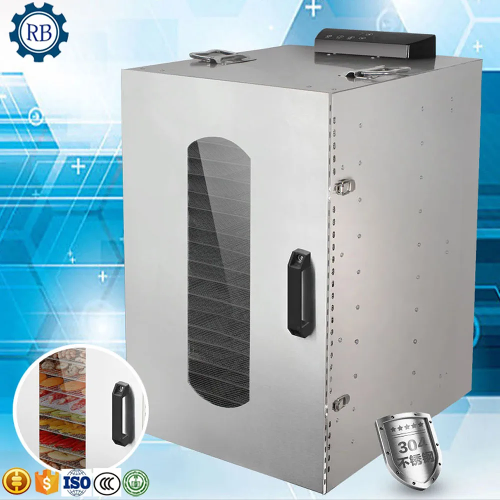 20 Layers Small Low Price Food Dryer Fruit Dehydrator Fish Drying Machine/20 Trays Food Drying Dehydration Machine - Image 4