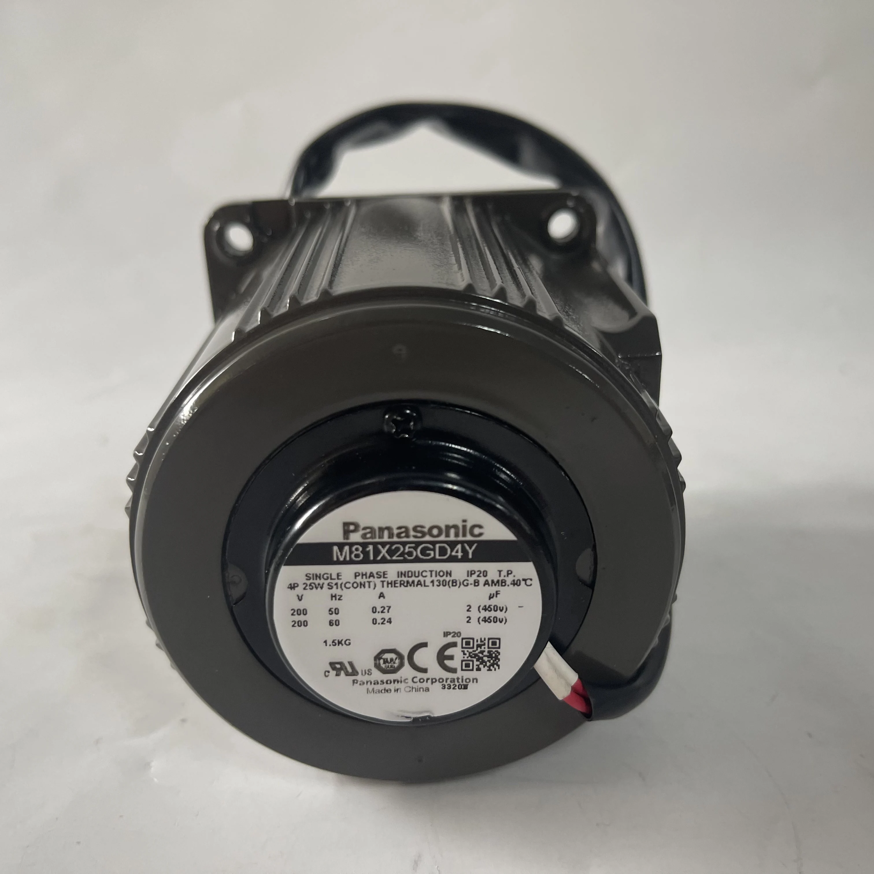 Panasonic Single-Phase Induction Motor M81X25GD4Y Panasonic Single-Phase Induction Motor M81X25GD4Y