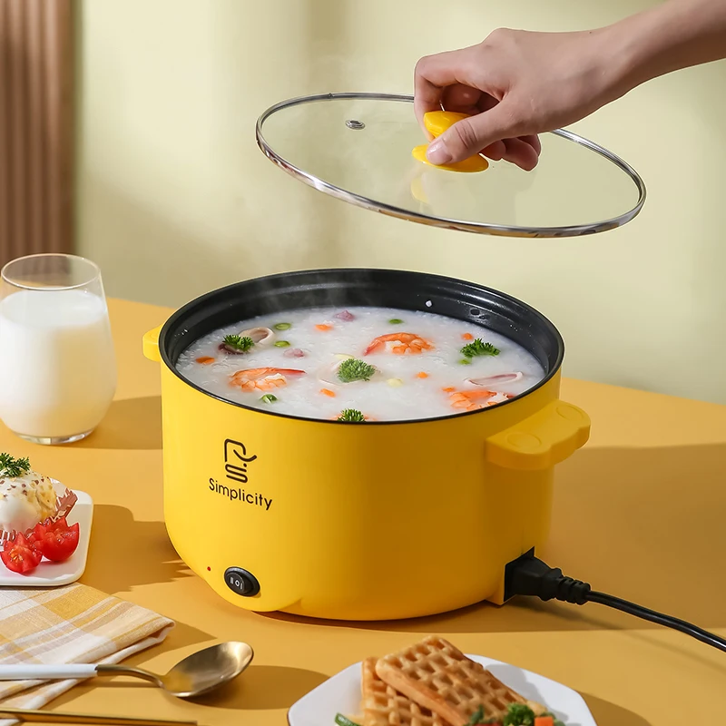 PADELLA FRIGGITRICE CERAMICA Antiaderente Piccolo Wok con Coperchio