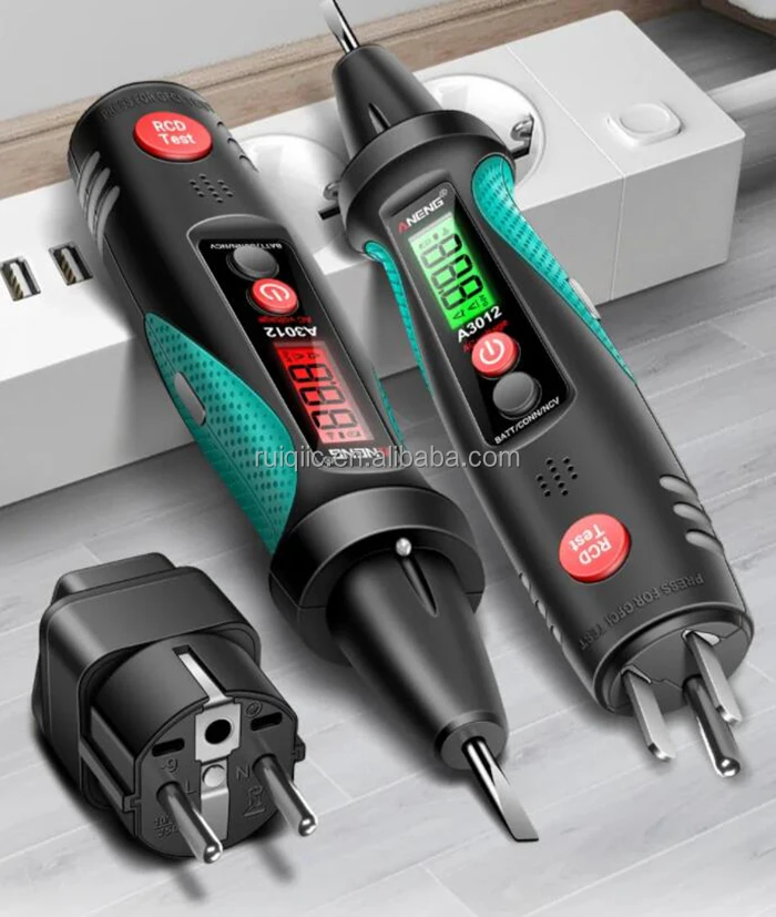 A3012 Multifunctional Socket Circuit Analyzer - AC/DC Tester