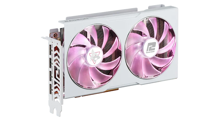 真新しいPOWERCOLOR Hellhound Sakura AMD Radeon RX 6650 XT