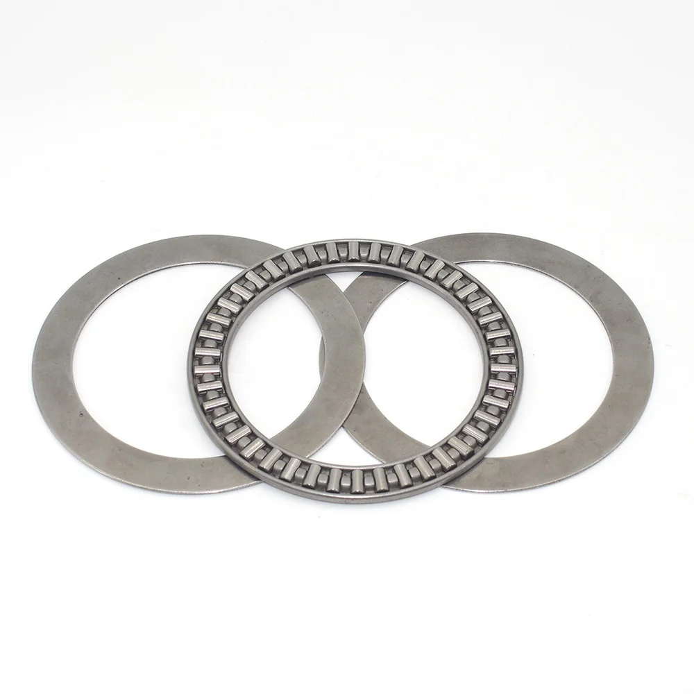 thumbnail interactive-video image 1 of 10 Or 20pc AXK2035 Thrust Needle Roller Bearings With AS2035 Washers - 20x35x2mm 1 of 6