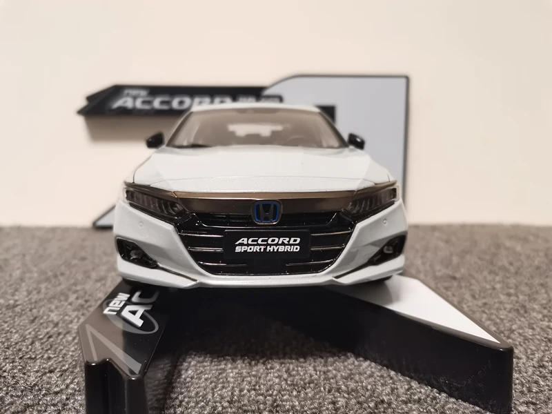 ホンダ特注 1/18 ホンダ アコード ALL NEW HONDA ACCORD 1/18 Scale Honda Accord 2023 11th Generation Blue Diecast