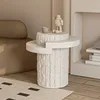 Tavolino in travertino (bianco jazz 60*60*58 cm)