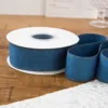 4cm wide blue light edition denim webbing 1 yard (10 yards/roll)