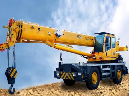 Lifting Machinery Used Rough Terrain Crane XCR120 Pre Owned Crane Truck