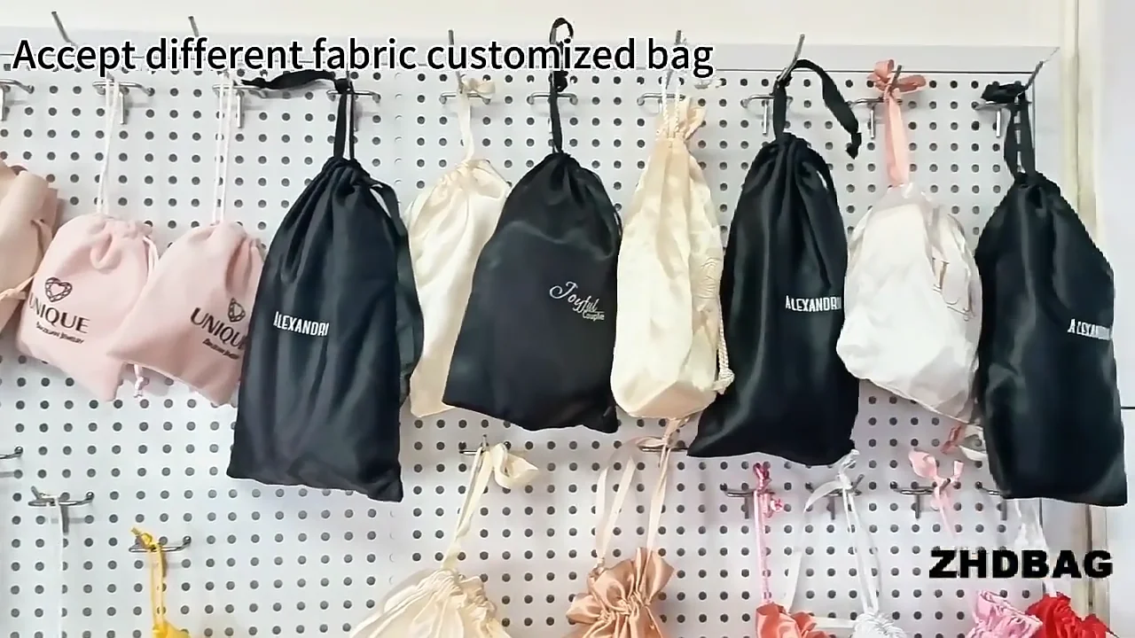 Double Drawstring Cotton Pouch Gift Sachet Bags Diy Cotton Muslin