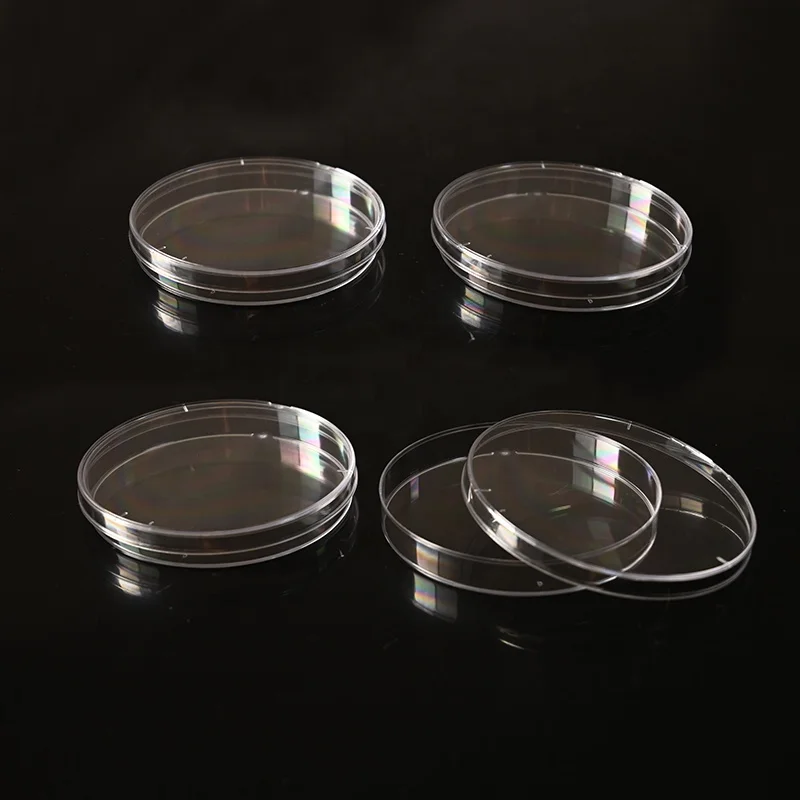 Laboratory Disposables 70 Mm Plastic Petri Dish Medical Device Lab ...