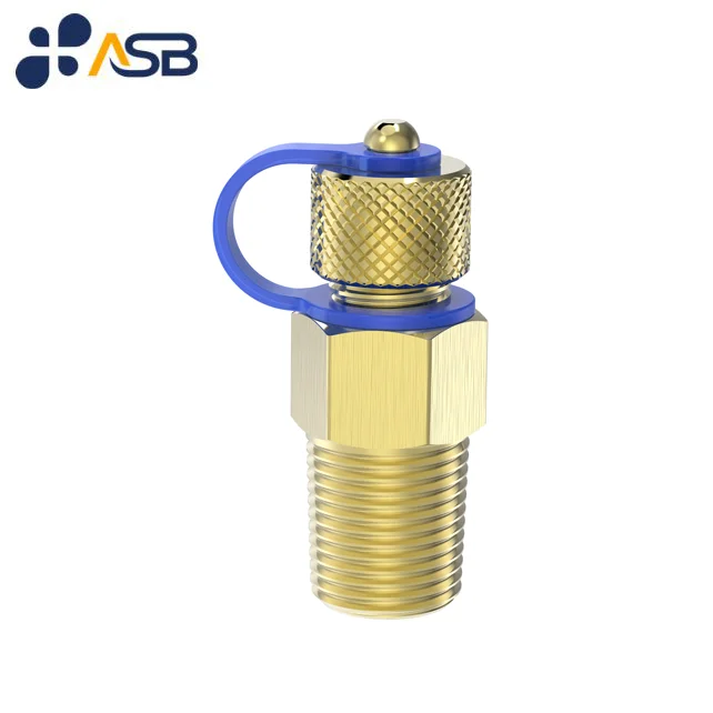 Titik Uji Kuningan Hvac 6mm (1/4) Air Buy 6mm(1/4) Test Port Plug