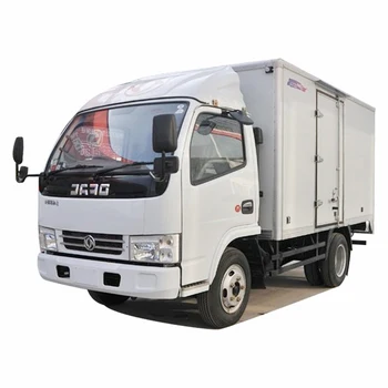 Chinese Factory Direct 4x2 Left Hand Drive 15 Cbm Box Van Camion De 4 ...