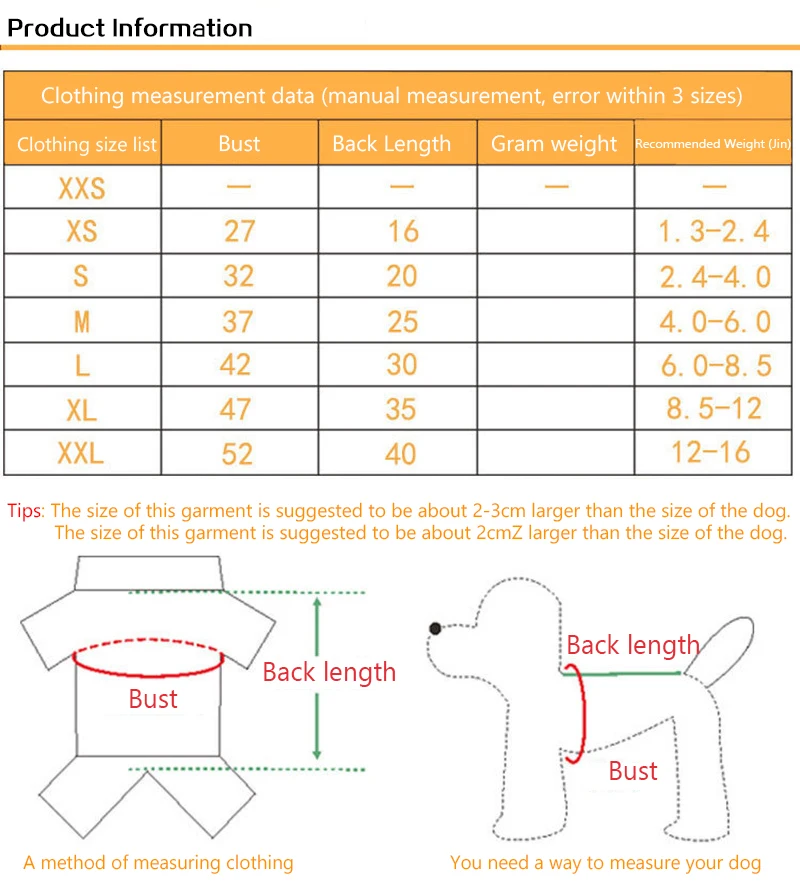 Wholesale Custom Blank Winter Warm Dog Hoodie Pet Clothes For Dogs