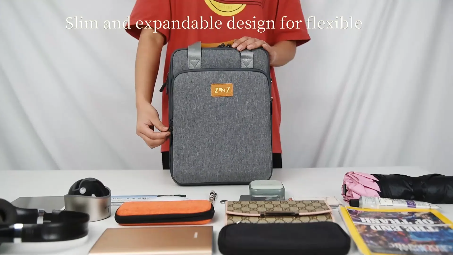 New 13 Inch Laptop Bag Variable Capacity And Shoulder Strap Portable