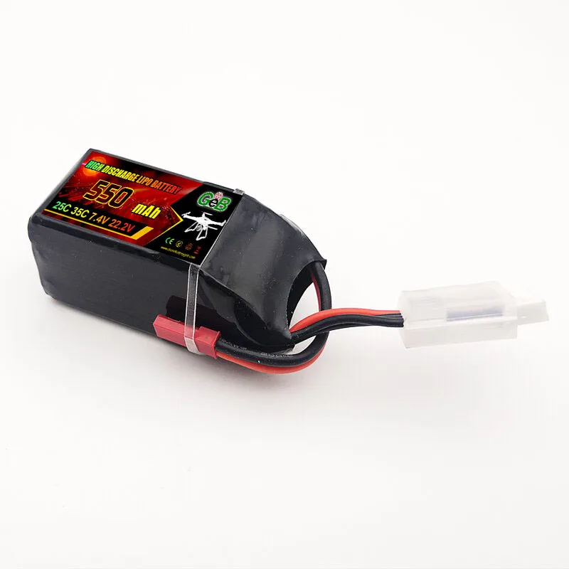 GEB Drone Battery 3.7v  7.4V 22.2V 550mah Lithium Battery for Drone
