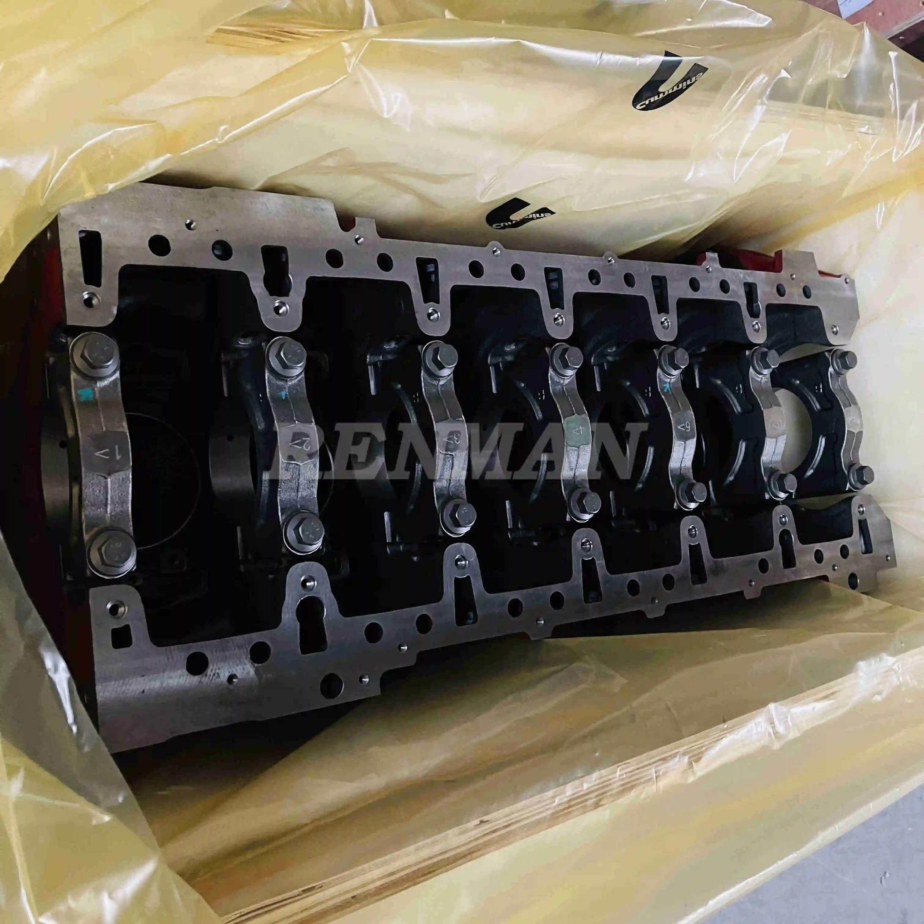 Cummins ISG12 Engine Cylinder Block 5486618 5486567 3693953  