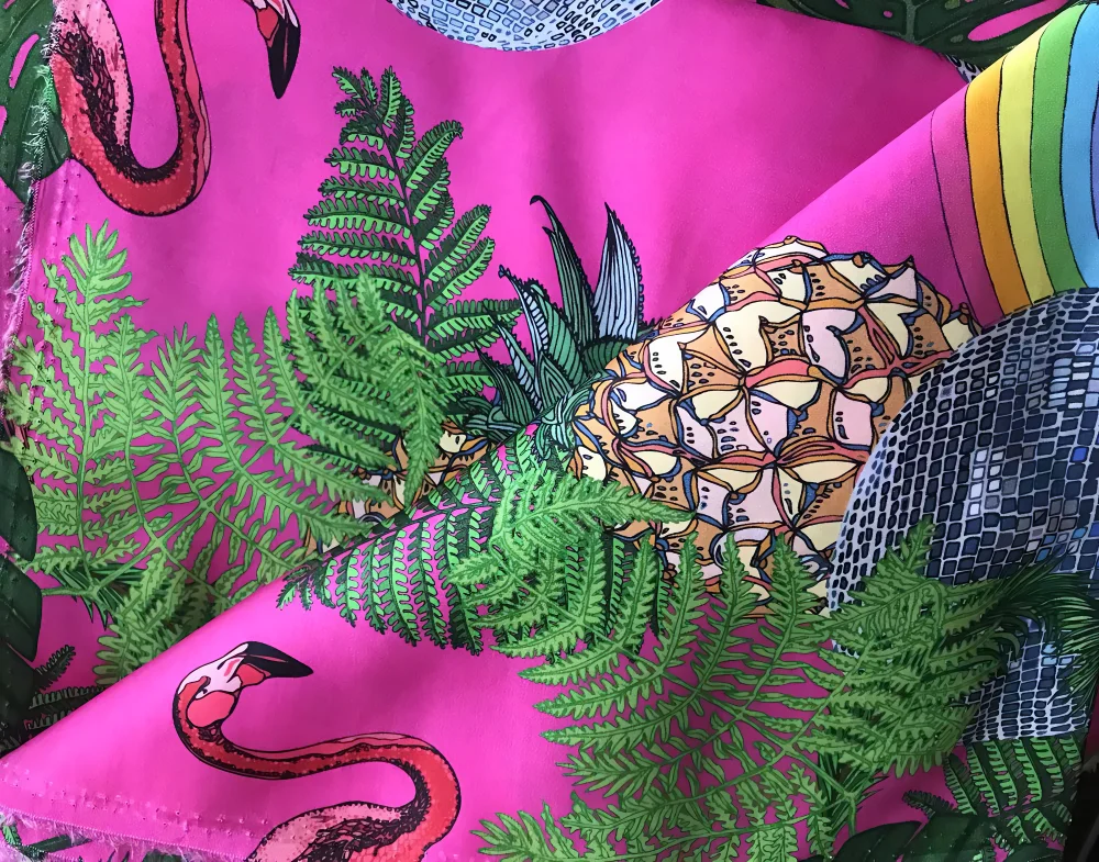 The Gathering Satin Fabric By the Yard Pre Order