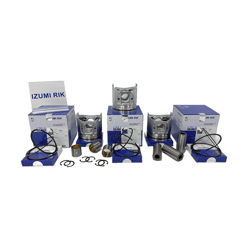 IZUMI RIK 3TNE84, 3TNE86, 3TNE88, 3TNM68, 3TNM72 Set omboh & gelang omboh untuk Yanmar