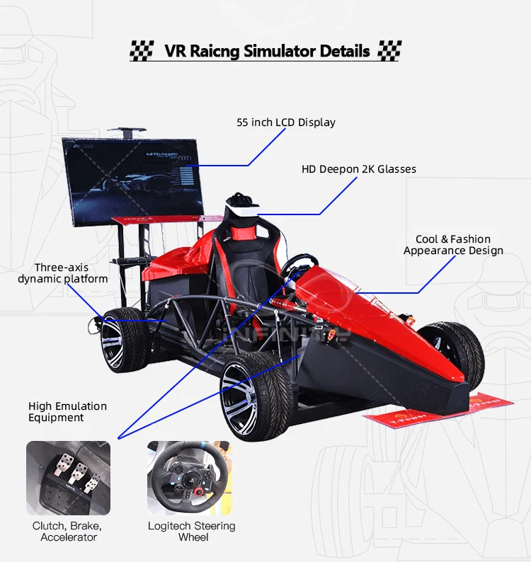 Racing Car Simulator 9d Virtual Reality Arcade Racing Video Game Type  Electric Dynamic Vr Car Driving Simulator - China 9d Vr Racing and Games  Online Play Car Racing price