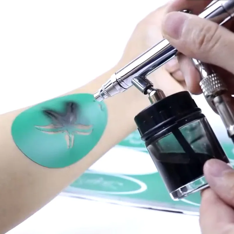 Homemade Waterproof Neon UV Temporary Airbrush Tattoo Ink Lasting Body and Face Paint with Alcohol Base