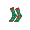 Green Christmas Socks