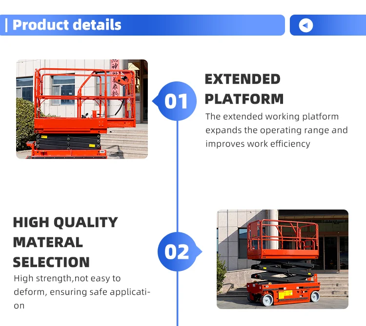 Anti Slip Industrial Lift Platform for Safe Loading and Unloading ... image.