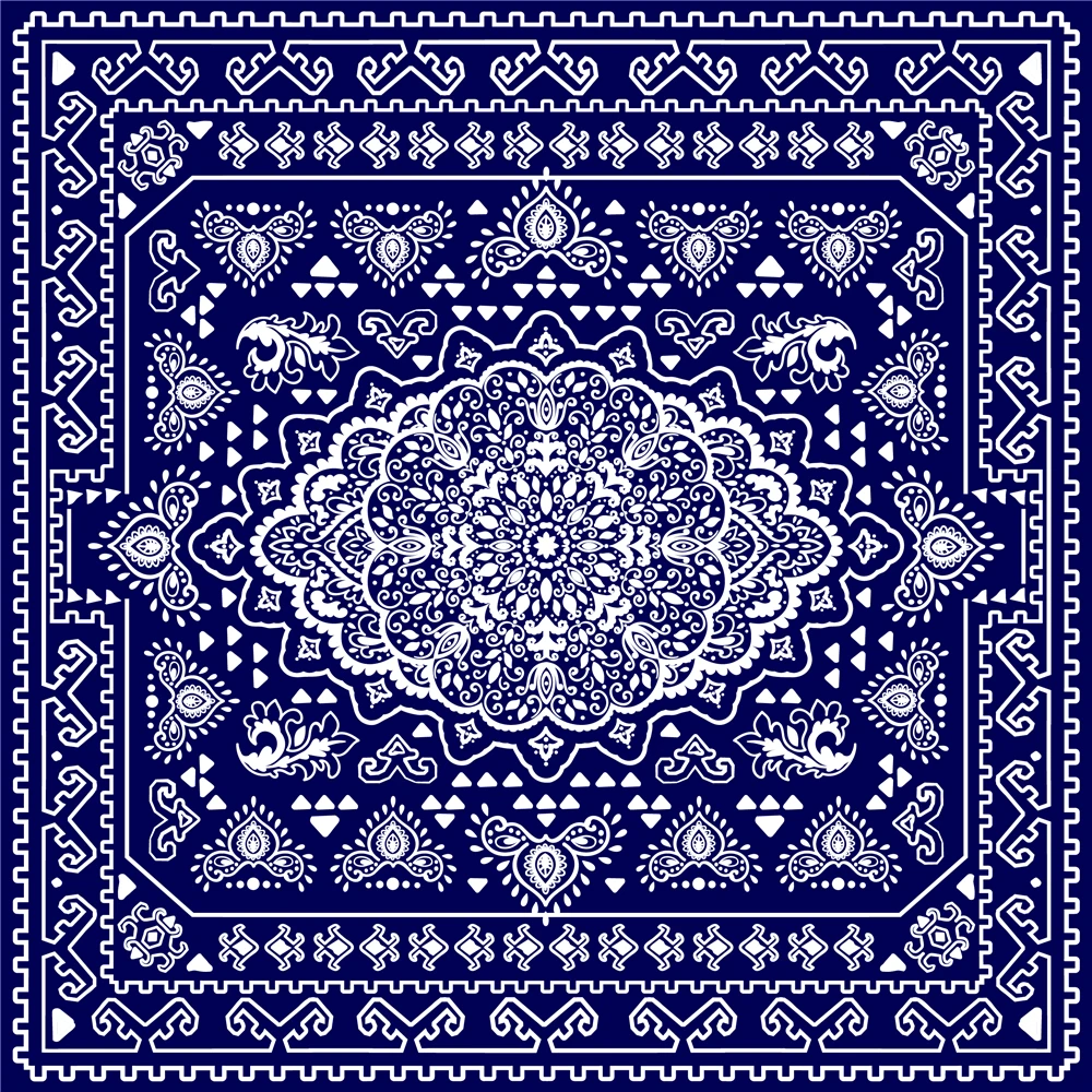 
 Классическая бандана, быстрая доставка, недорогая бандана из хлопчатобумажной ткани с принтом Пейсли  