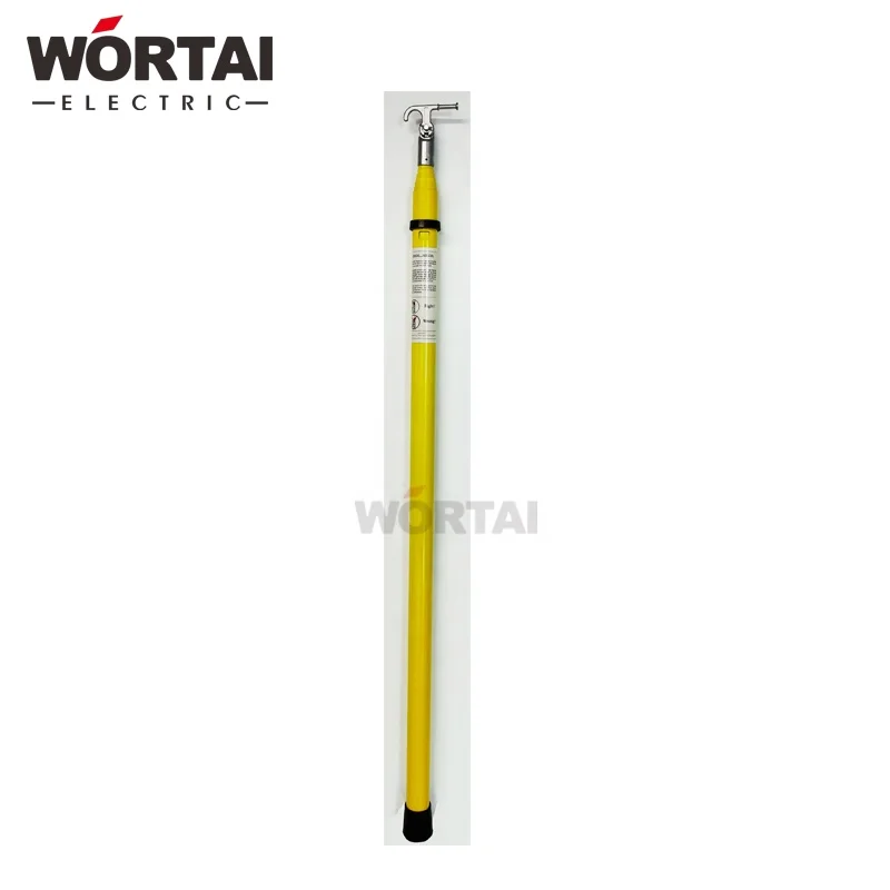 Triangle Hotstick High Voltage Electric Poles