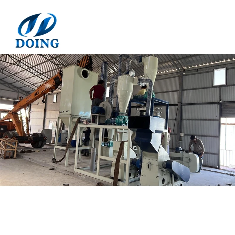 Scrap Printed Circuit Board Recycling Machine Electronic Waste PCB Board Recycling Plant Phone Boards Metal Recovery Machine