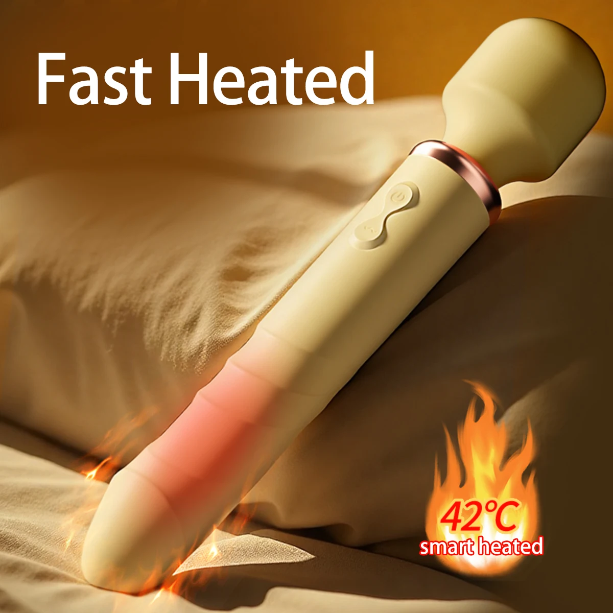 Amoura Love Stick II dual-zone vibrator with heating function
