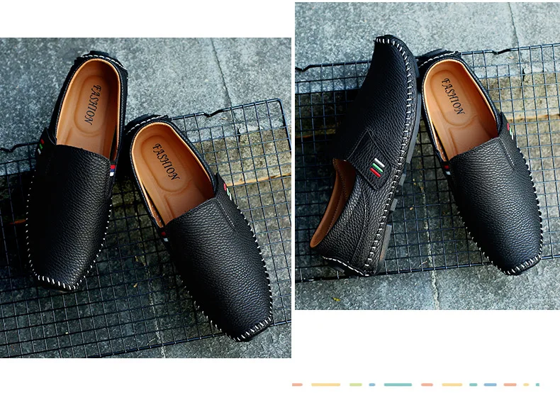 Fashion Large Men's Shoes PU Leather Men's Shoes Casual Shoes for Men