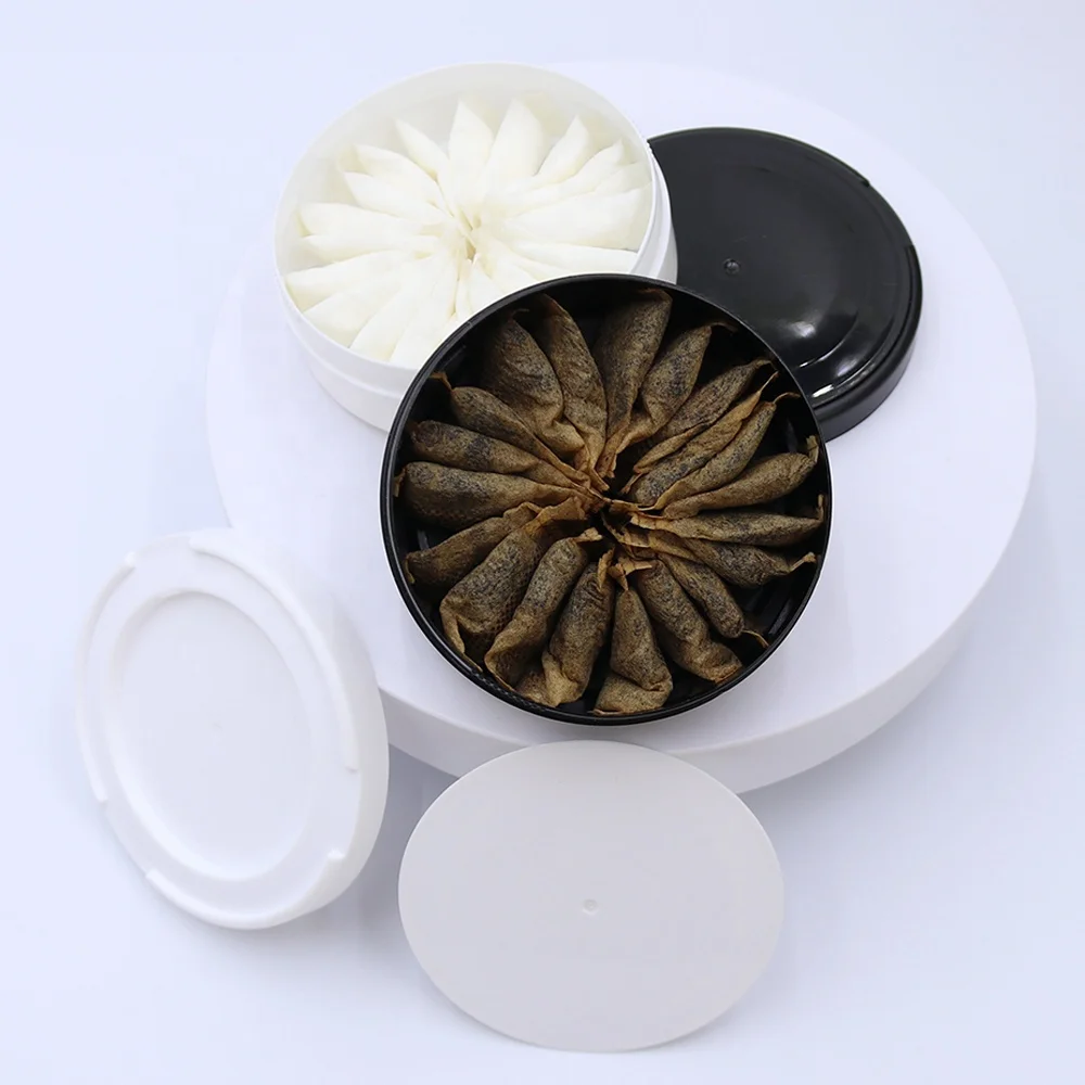 white chewing tobacco Chewing Tobacco Plastic Package Can Nicotine Pouches Container Snus White  Can