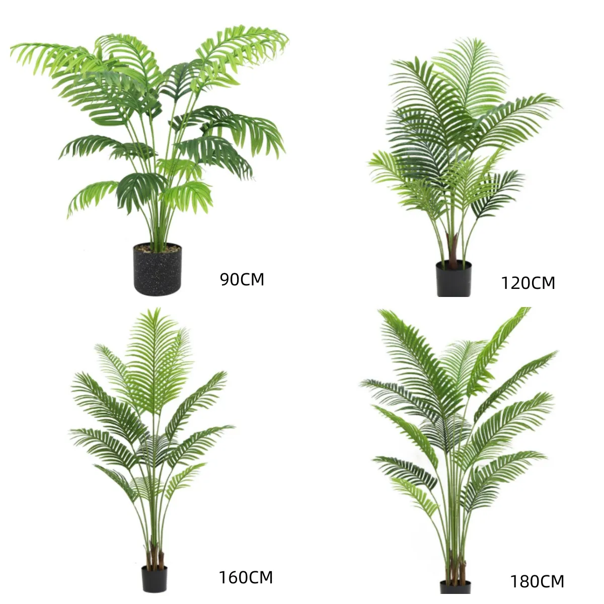 Artificial Potted Plants Bonsai Tree Real Touch Large Fern Tropical