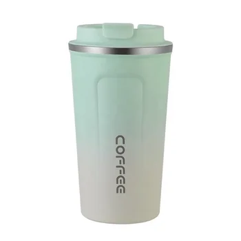 Insulated Travel Coffee Mug Cups with Lid Leakproof Vacuum Stainless Steel Double Walled Thermal Car Coffee Tumbler
