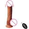L1397-6C Vibratore Dildo a Spinta Remota, pelle