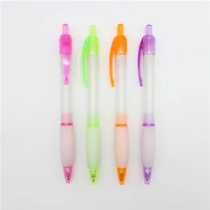 Cheapest Cute Plastic ABS Ballpoint Pen With Soft Rubber Grip Custom Printing Personal Logo for Student Gift