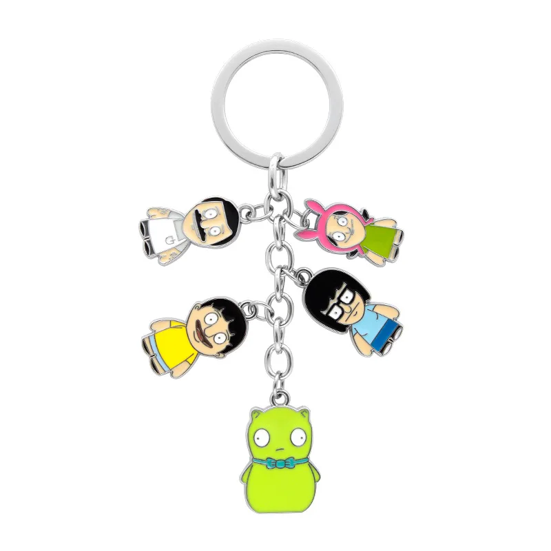 The New Carton Bobs Burgers Louise Alloy Keychain Small Gift Metal Crafts Key  Ring - Buy The New Carton Bobs Burgers Louise Alloy Keychain Small Gift  Metal Crafts Key Ring Product on