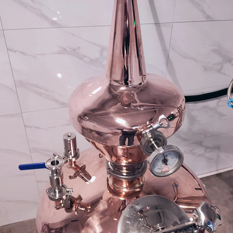 Electric Heating Steam Type Extraction Rose Rosemary Lavender Essential Aromatic Oil Distiller