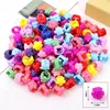 Boucle de haricot fleur de couleur mixte