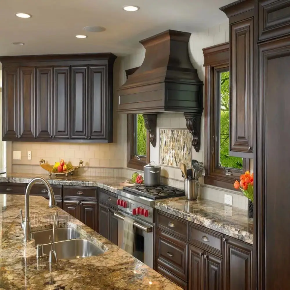 Kelen 2024 Modular Kitchen Solid Wood Designs Shaker Wooden