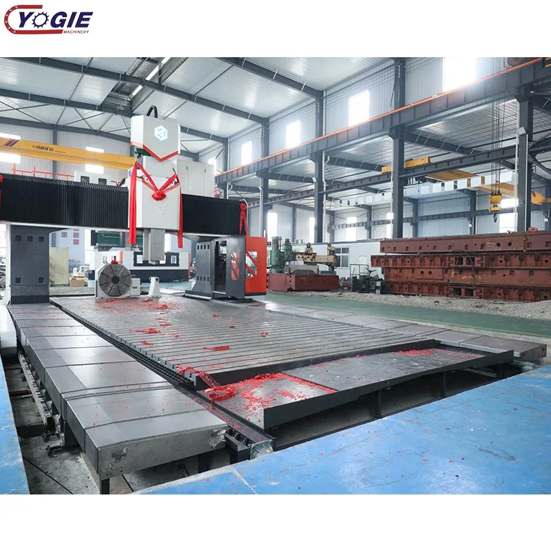 Cnc Floor Type Gantry Milling Machine Column Moving FRT130520 13m CNC Double Column Milling Machining Center