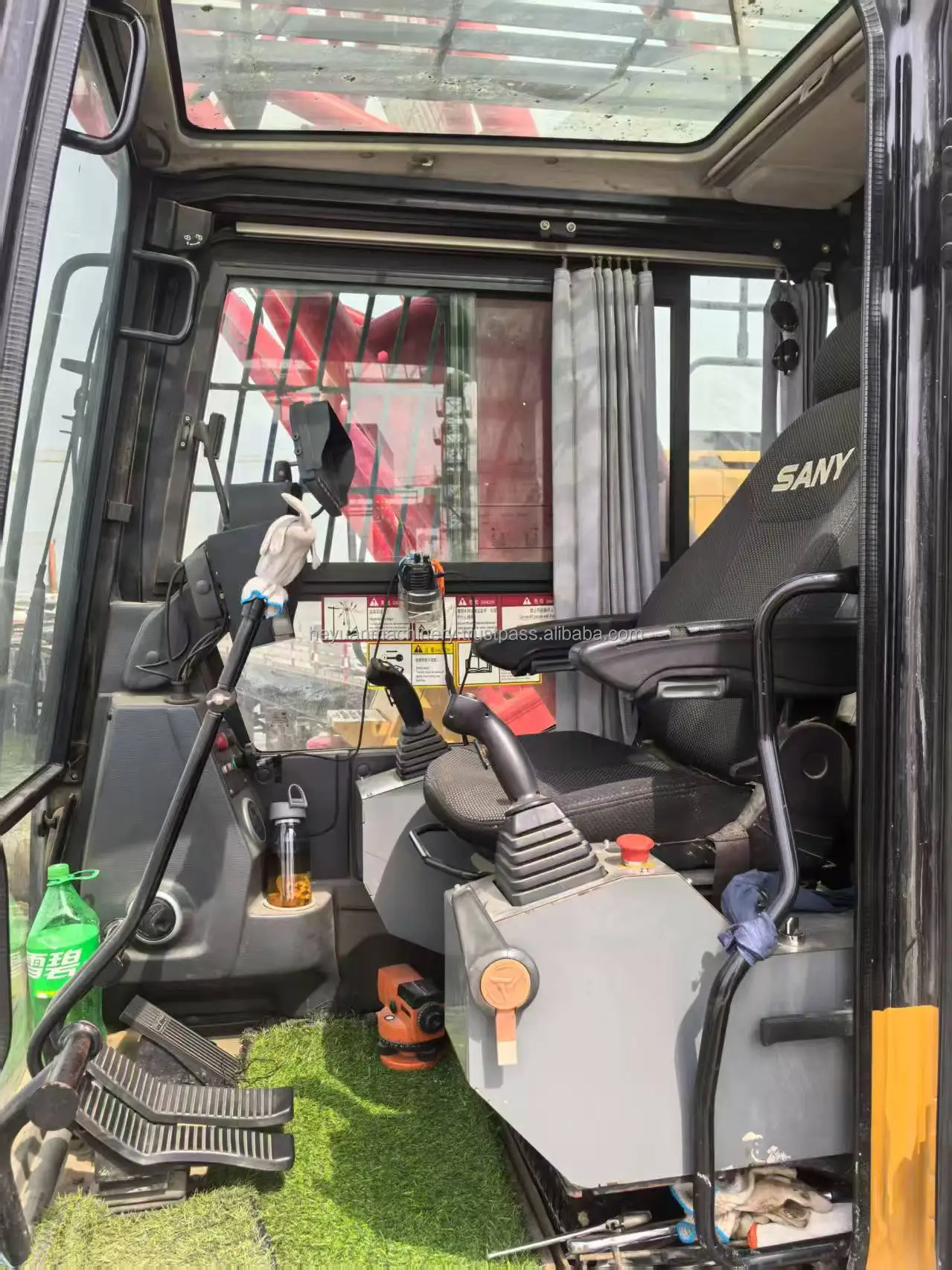 SANY 75TON USED CRAWLER CRANE SCC750A-6 Used lattice boom crane Good crane 75T SANY