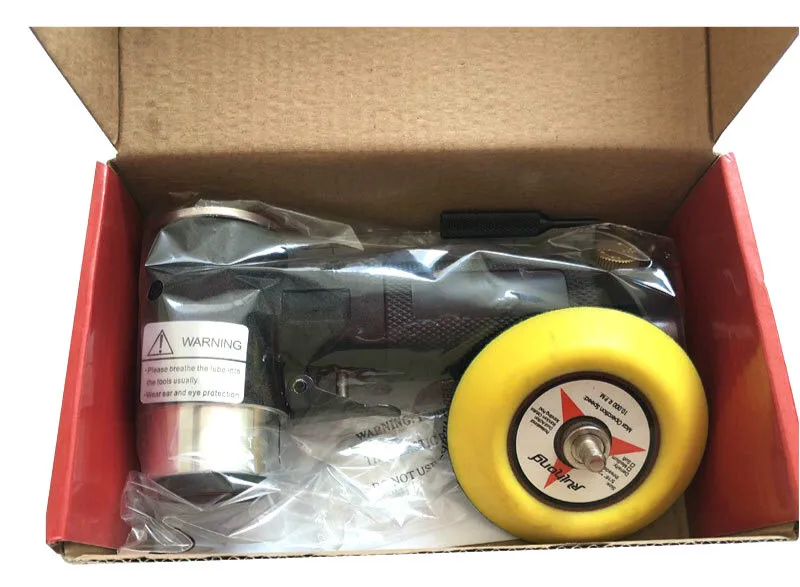 Набор шлифовальных машин #120 61 шт. набор для полировки автомобиля оранжевый белый черный желтый синий